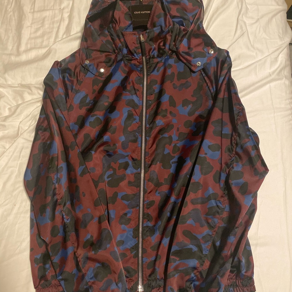 Louis Vuitton Silk Camo Blouson